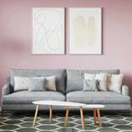 vidaXL Muurverf Roze 2,5 L Wandprint, Doe-het-zelf en Verbouw, Verf, Beits en Lak, Verzenden, Nieuw, Roze