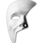 Wit gezichtsmasker Phantom - Mensen maskers, Hobby en Vrije tijd, Feestartikelen, Ophalen of Verzenden, Nieuw