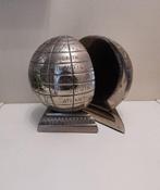 Boekensteunen (2) - Aluminium - Boekenkast globe