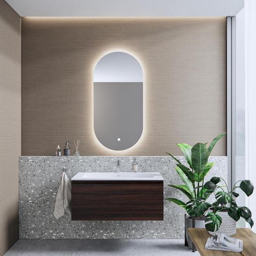 Badkamermeubelset BWS Anubis 90cm 1 Lade Sonama Charcoal, Doe-het-zelf en Verbouw, Sanitair, Bad, Nieuw, Ophalen of Verzenden