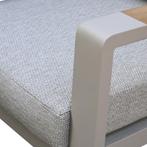 Ripasso verstelbare lounge tuinstoel latte zand aluminium, Tuin en Terras, Ophalen of Verzenden, Nieuw, Aluminium