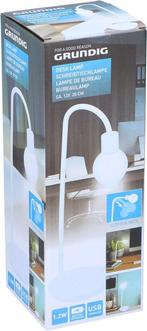 2dekans | Grundig Bureaulamp - 12 x 35 CM - Flexibele Nek -, Ophalen of Verzenden, Zo goed als nieuw