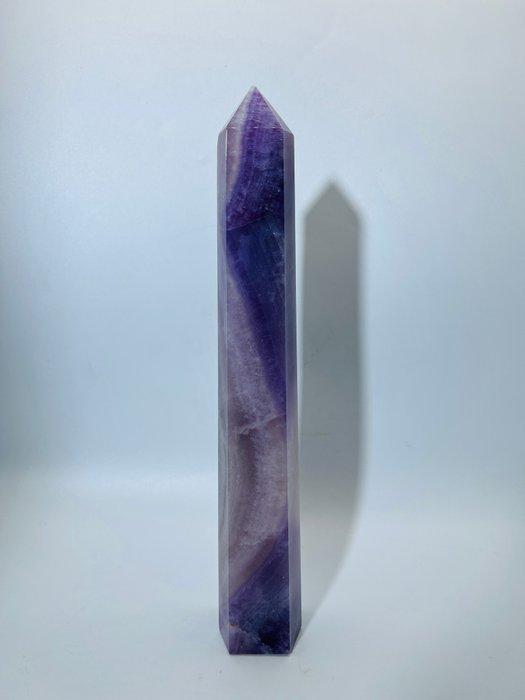 Regenboogfluoriet XL Toren - Prachtig Voorwerp - Kleurvol, Verzamelen, Mineralen en Fossielen