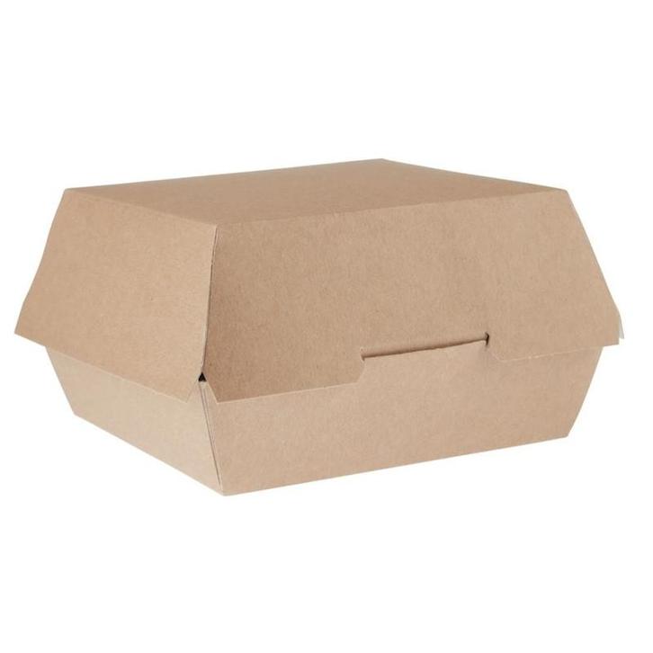 Colpac kraft hamburgerdoosjes composteerbaar groot 13,5cm, Huis en Inrichting, Keuken | Keukenbenodigdheden, Verzenden