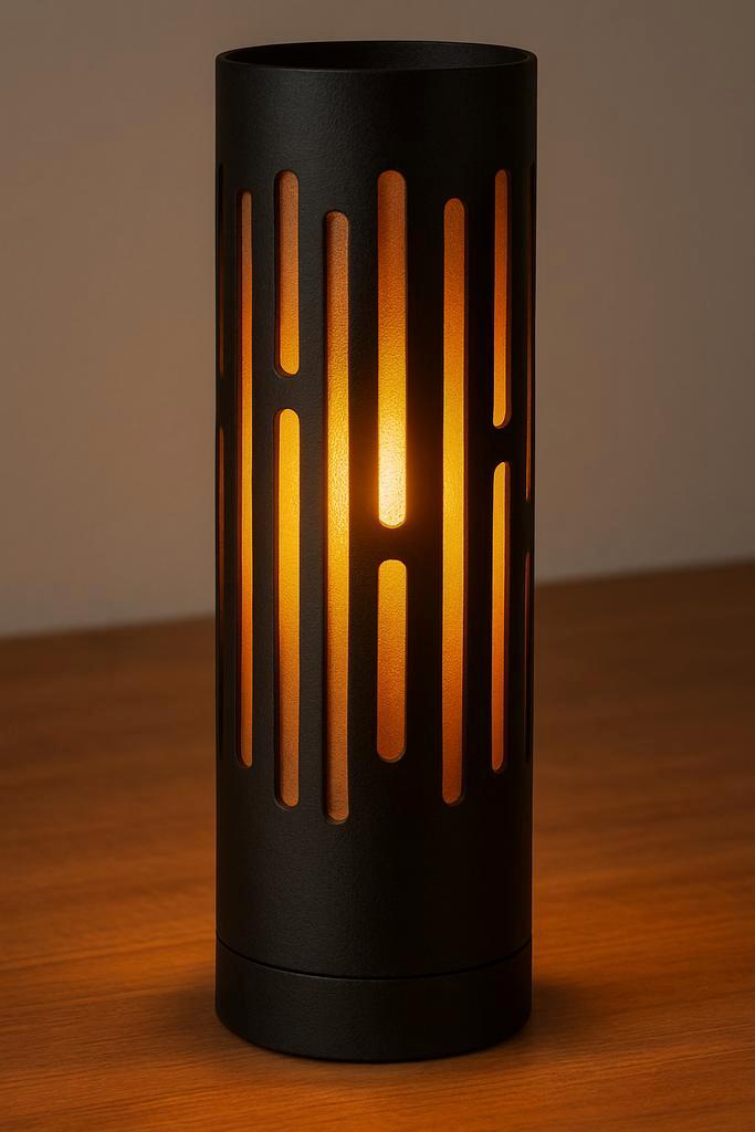 Tafellamp zwart kaars effect | USB Oplaadbaar | 3,6W, Huis en Inrichting, Lampen | Tafellampen, Nieuw, Ophalen of Verzenden