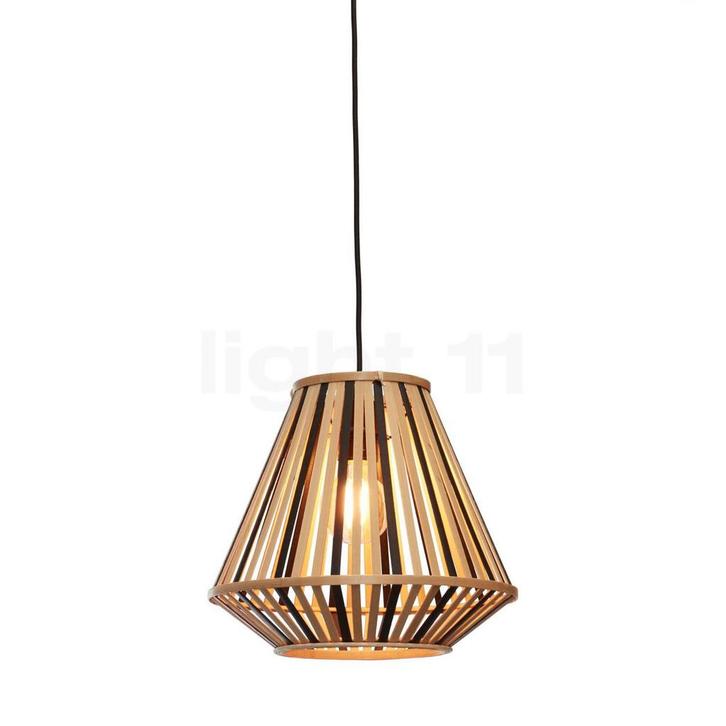 Good & Mojo Merapi Hanglamp, natuur/zwart (Hanglampen), Huis en Inrichting, Lampen | Hanglampen, Nieuw, Verzenden