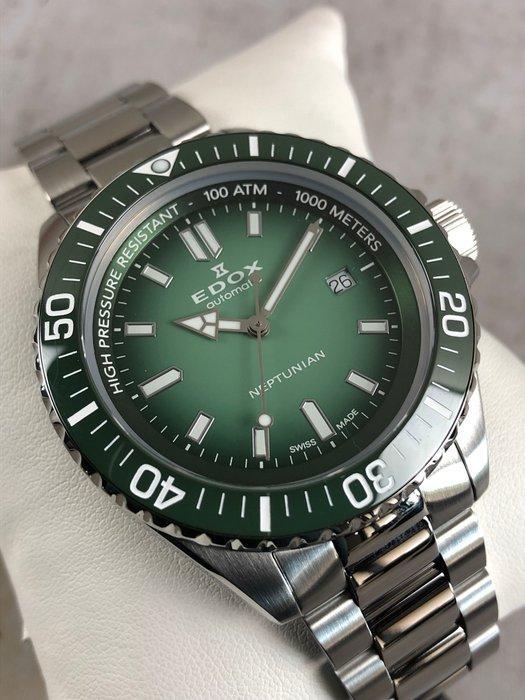 Edox - Skydiver Neptunian Automatic 1000M Diver -, Sieraden, Tassen en Uiterlijk, Horloges | Heren