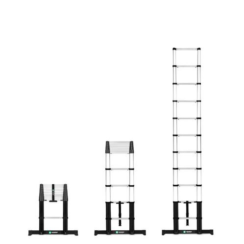 PRO Telescoopladder - 3,20 meter - nieuw 2023 model | met, Doe-het-zelf en Verbouw, Ladders en Trappen, Nieuw, Verzenden