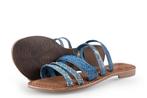 Lazamani slippers in maat 37 Blauw | 15% korting, Kleding | Dames, Slippers, Lazamani, Zo goed als nieuw, Verzenden