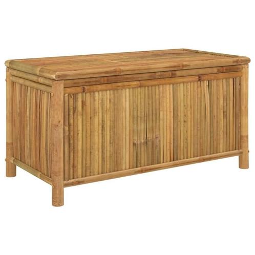 Tuinbox 110cm Bamboe | OP = OP | Handige Opberger!, Tuin en Terras, Bergingen en Tuinkasten, Nieuw, Overige materialen, Overige typen