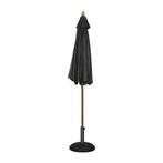 Bolero ronde parasol zwart 3m, Zakelijke goederen, Horeca | Meubilair en Inrichting, Verzenden, Nieuw in verpakking