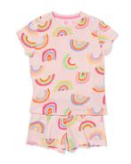 HEMA Kinder shortama regenboog roze, Verzenden, Nieuw