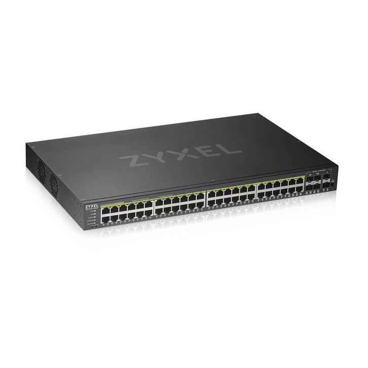 Zyxel GS1920-48HPV2 Managed Gigabit Ethernet PoE Refurbis..., Computers en Software, Netwerk switches, Verzenden