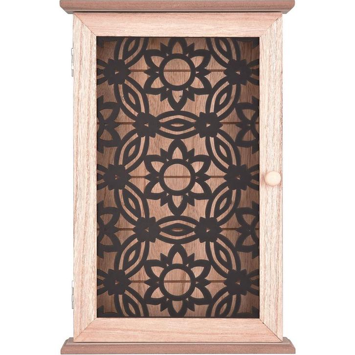 Sleutelbox - Trion Rena - Sleutelrek - 20x30cm - Hout, Huis en Inrichting, Woonaccessoires | Wanddecoraties, Nieuw, Ophalen of Verzenden