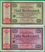 Duitsland. - 5 and 10 Reichsmark 1934 - w/ WERTLOS