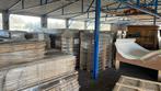 Partij grote pallets en palletboxen palletkisten MOET WEG, Ophalen