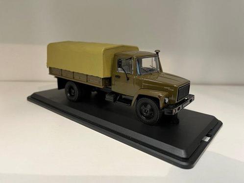 SSM-Start Scale models 1:43 - Model vrachtwagen - Gaz-3309, Hobby en Vrije tijd, Modelauto's | 1:5 tot 1:12