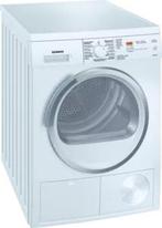 Siemens Wt46e320fg Condensdroger 8kg, Ophalen of Verzenden, Zo goed als nieuw, Voorlader, 85 tot 90 cm