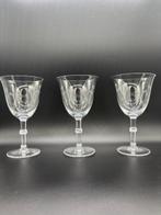 Lalique - Drinkglas (3) - Beaugency - Kristal, Antiek en Kunst, Antiek | Glas en Kristal