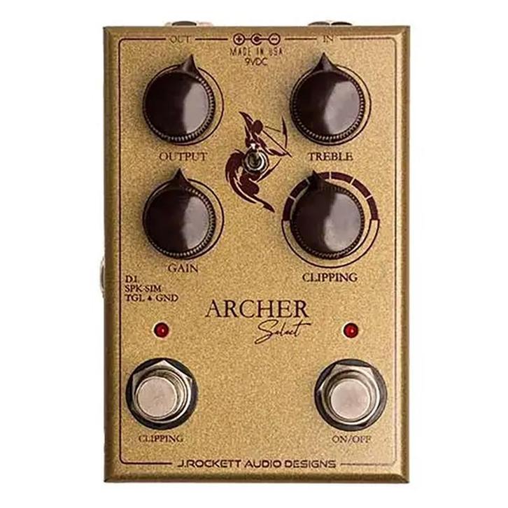 JJ Rocket Archer Select overdrive pedal, Muziek en Instrumenten, Effecten, Distortion, Overdrive of Fuzz, Nieuw, Ophalen of Verzenden