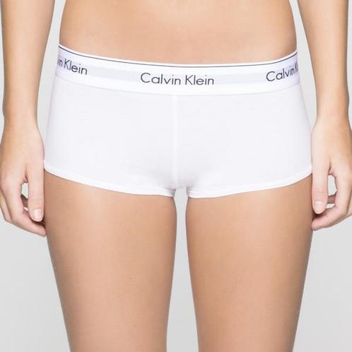 Calvin Klein Modern Cotton Short Wit, Kleding | Dames, Ondergoed en Lingerie, Verzenden