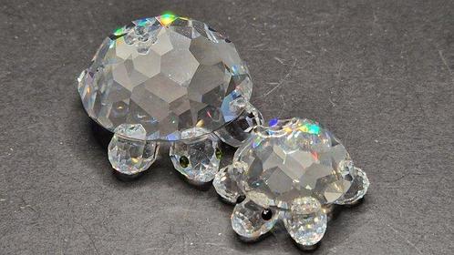 Swarovski - boxed en certificated - Schildpad groot 010037 -, Antiek en Kunst, Curiosa en Brocante