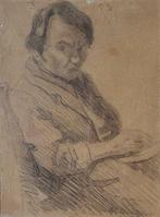 George Hendrik Breitner ( 1857 - 1923 ) - Potloodstudie, Antiek en Kunst, Kunst | Schilderijen | Klassiek