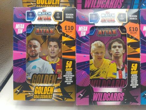 2020/21 Topps Match Attax Champions League 24x sealed Tin, Verzamelen, Stickers