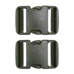 Tactical spare buckle 50mm set 2 st., Kleding | Heren, Riemen en Ceinturen, Verzenden, Nieuw