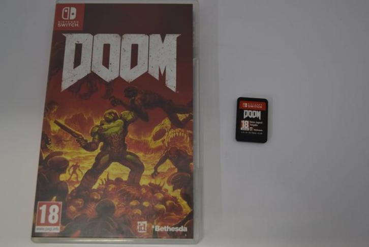 Doom (SWITCH UKV), Spelcomputers en Games, Games | Nintendo Switch, Zo goed als nieuw, Verzenden