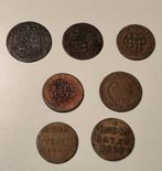 Nederland, Oostenrijk-Nederland. Lot of 7 coins, from 1710