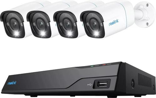 Reolink NVS8-5MB4, Beveiligingsset 2TB, 5MP, PoE en slimme, Audio, Tv en Foto, Videobewaking, Ophalen of Verzenden