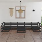 vidaXL 8-delige Loungeset massief grenenhout, Tuin en Terras, Tuinsets en Loungesets, Verzenden, Nieuw, Loungeset