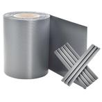 PVC Privacystrip - 1 stuk - Grijs