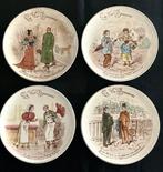 Terre de Fer - Creil & Montereau , assiettes parlantes ,, Antiek en Kunst