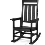 Zwarte Outdoor Schommelstoel met Rugleuning voor Tuin, Verzenden, Nieuw