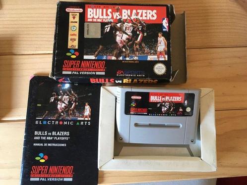 Nintendo, Electronic Arts - Snes - Bulls vs Blazers and the, Spelcomputers en Games, Spelcomputers | Overige Accessoires
