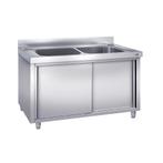 GGM Gastro | Spoelkast voor pannen - 1600x600mm - met 2 |, Huis en Inrichting, Verzenden, Nieuw