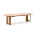*WOONWINKEL* Kave Home Xoriguer Grote Design Tuintafel Massi, Tuin en Terras, Tuinsets en Loungesets, Verzenden, Nieuw