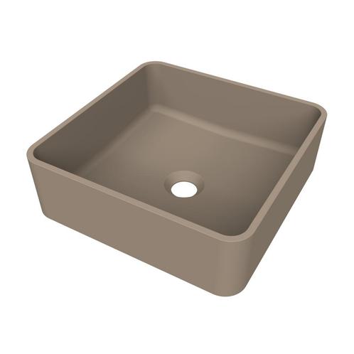 Arcqua Case Opbouw Waskom Vierkant 37x37 Mat Truffel, Doe-het-zelf en Verbouw, Sanitair, Overige typen, Nieuw, Ophalen of Verzenden