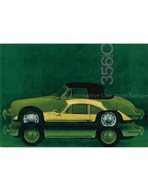 1964 PORSCHE 356 C BROCHURE DUITS, Boeken, Auto's | Folders en Tijdschriften, Porsche