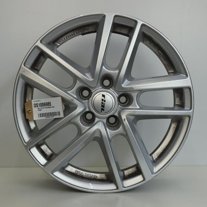 Set velgen 16 inch Universeel Rial 5x100 *OS1006985*, Auto-onderdelen, Banden en Velgen, Velg(en), Gebruikt, 16 inch, Personenwagen