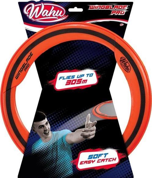 Wahu WingBlade Pro Frisbee - Vang- en werpspel - Rood, Kinderen en Baby's, Speelgoed | Buiten | Los speelgoed, Ophalen of Verzenden