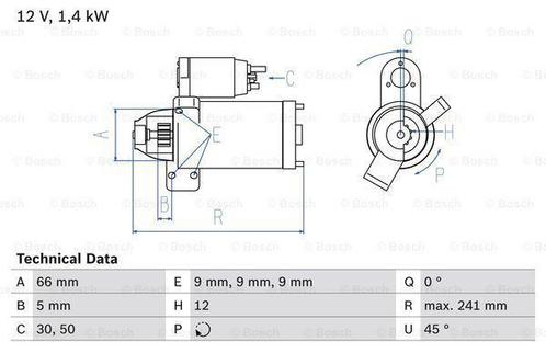 Startmotor / Starter BMW 3 (316 d,318 d,318 d xDrive,320..., Auto-onderdelen, Motor en Toebehoren, Nieuw, Ophalen of Verzenden