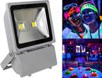 LED Bouwlamp Blacklight - 100 Watt, Nieuw, 50 tot 200 watt, Ophalen of Verzenden, Lamp met armatuur