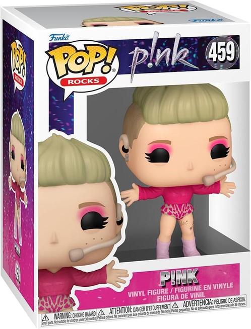 Funko Pop! - P!nk - Pink #459 | Funko - Hobby Artikelen, Verzamelen, Poppetjes en Figuurtjes, Nieuw, Verzenden