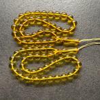 2x Tesbih misbaha gebedsketting witte patroon volledige