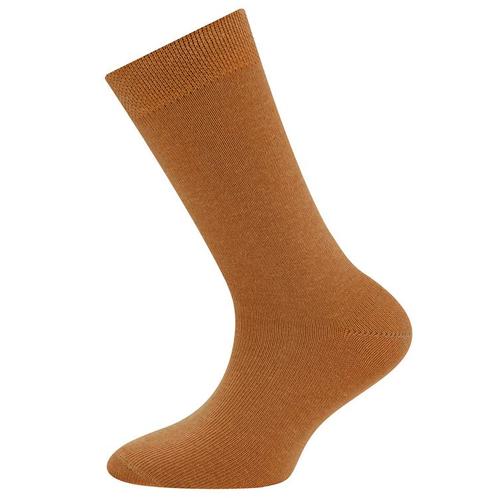 Wollen Kindersok Ewers - Effen Cognac - Biologische Katoen -, Kinderen en Baby's, Kinderkleding | Schoenen en Sokken, Nieuw, Ophalen of Verzenden
