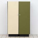 Vintage Kledingkast Groen Beige, Huis en Inrichting, Kasten | Kledingkasten, Ophalen of Verzenden, Nieuw