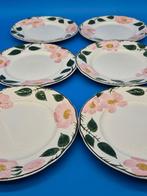 Eetservies - Villeroy & Boch – 6 Speiseteller „Wild Rose“ –, Antiek en Kunst